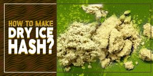 How to Make Dry Ice Hash